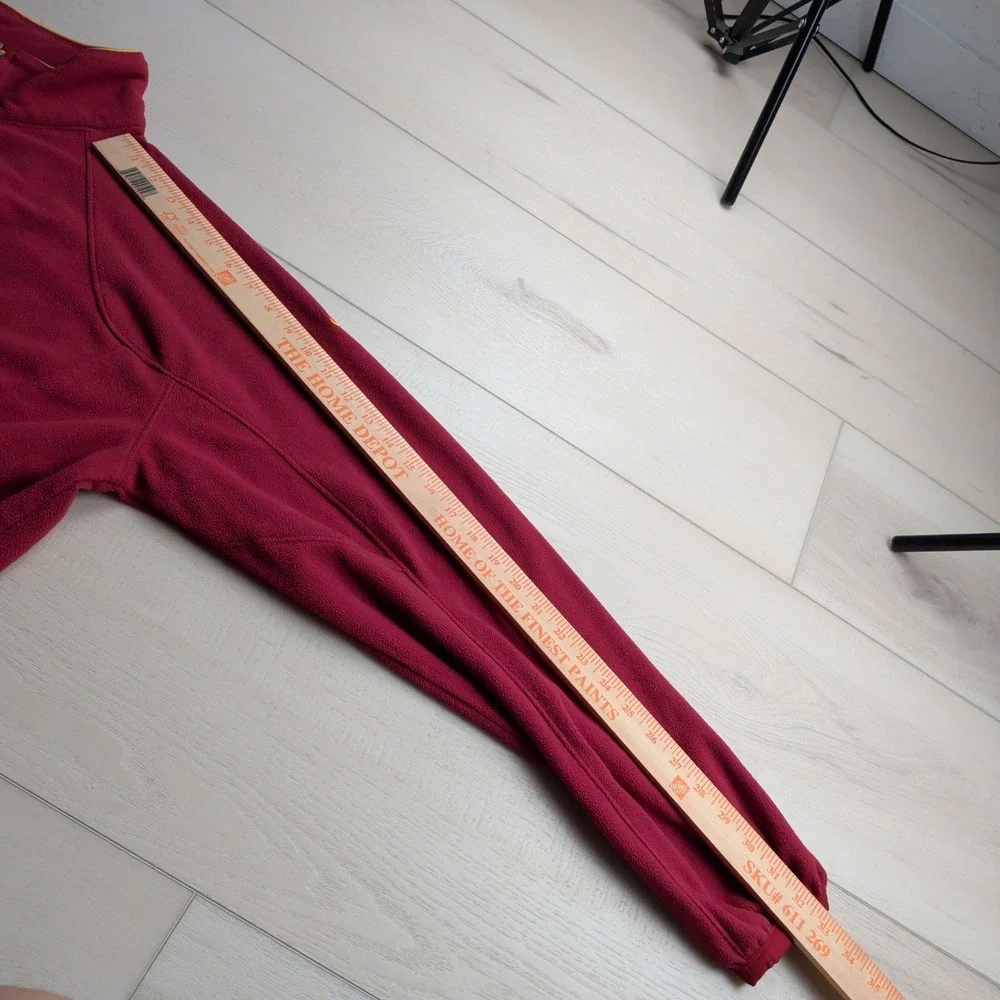 Vintage Nike Team USC Trojans Fleece Jacket Men XXL Red Full Zip Fit Therma